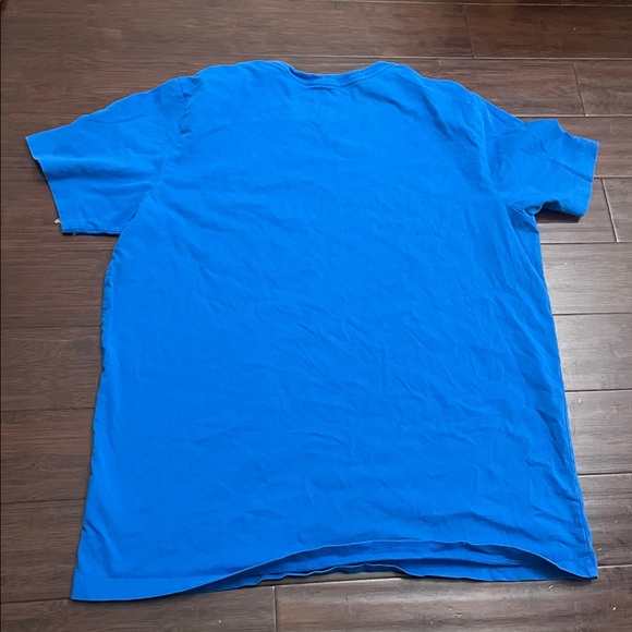 Arc'teryx Emblem Tee in mid-blue cotton. - Picture 3 of 3